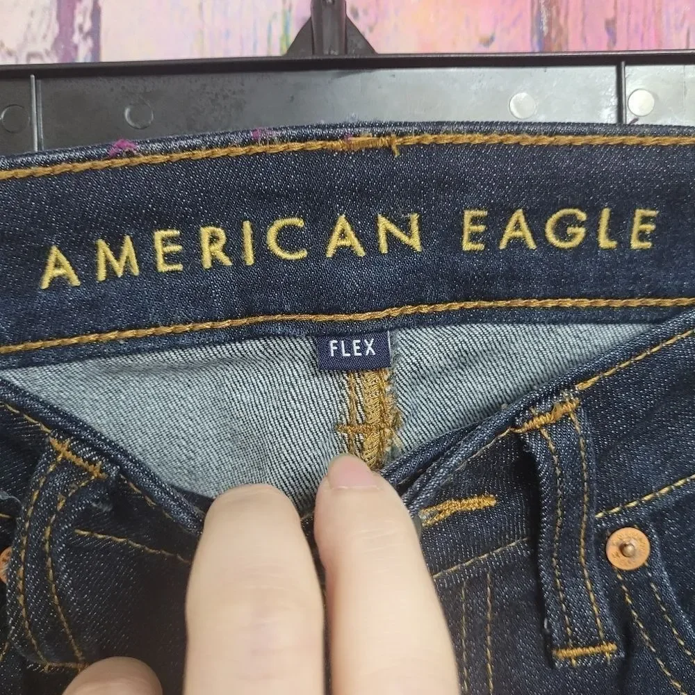 EUC 28x30 Mens/boys‎ american eagle skinny jeans